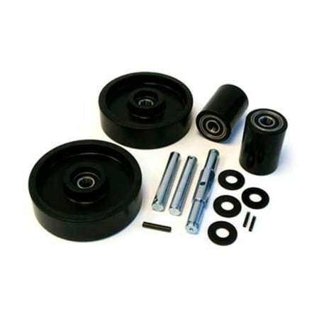 Gps - Generic Parts Service Complete Wheel Kit for Manual Pallet Jack GWK-4YX96-CK - Fits Dayton Model No 4YX96 GWK-4YX96-CK